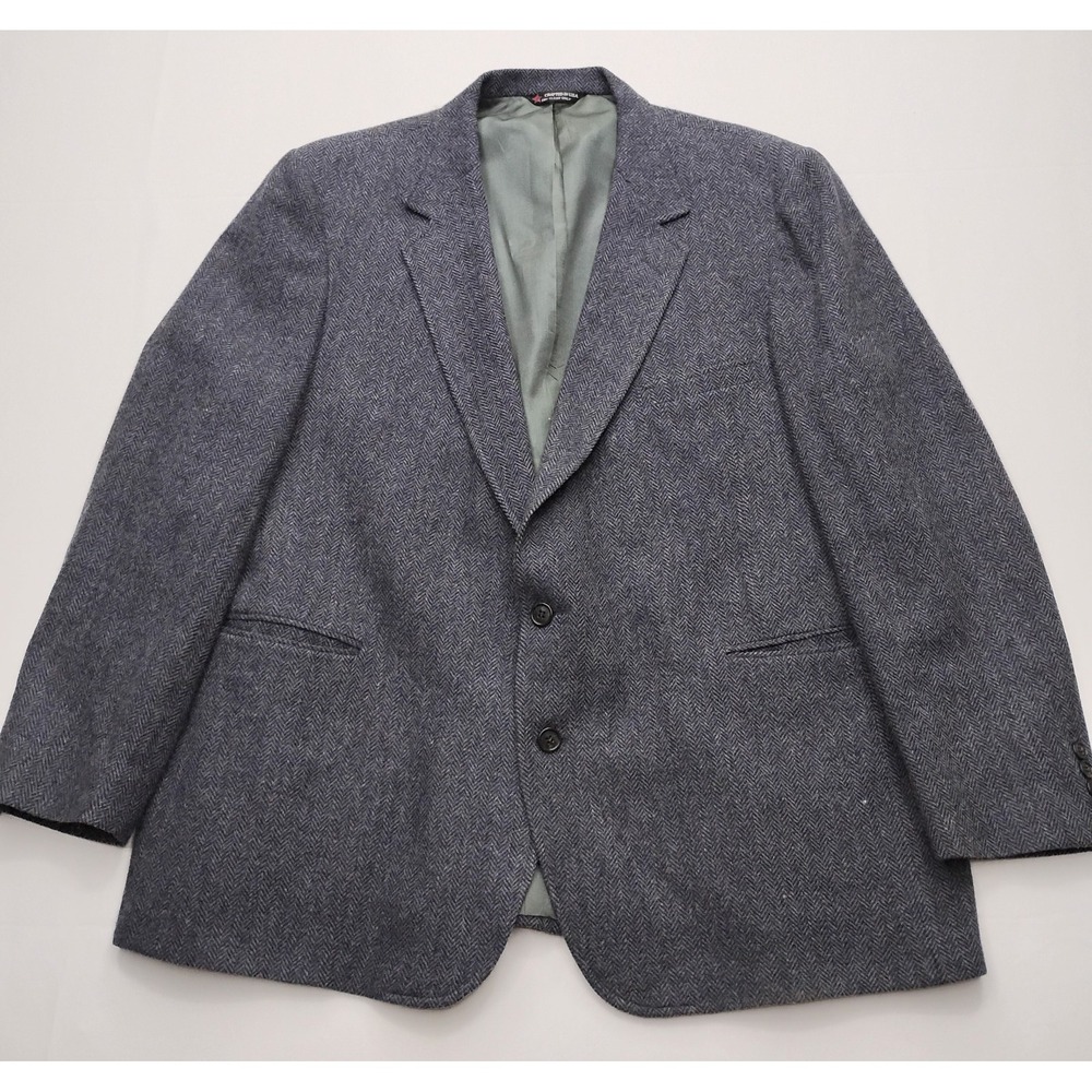 Hardwick Clothes Sport Coat Blazer Men's Size 50R Gray Tweed